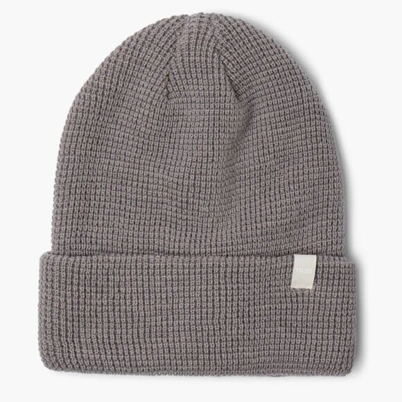 NEW Vuori Alpine Waffle Beanie in Shiitake Gray - Picture 1 of 10